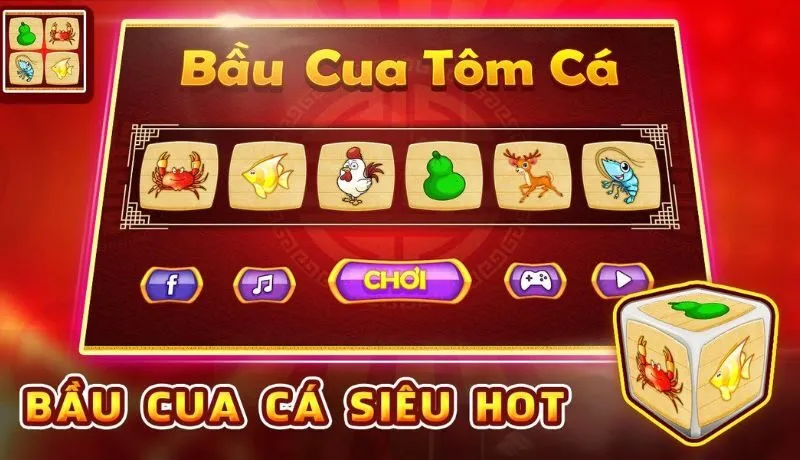 Khám phá game bầu cua tôm cá online