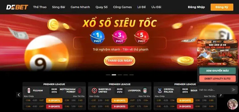 Đánh giá Debet: Nhà cái Đức Đẳng Cấp Châu Âu